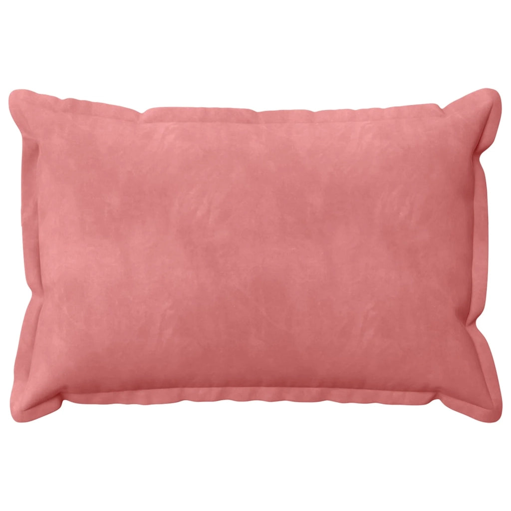 Federa 6 pcs HOUTEN Rosa 30 x 50 cm Velluto 916080