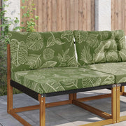 Cuscino per divano da esterno 2 pcs Design a foglia Poliestere