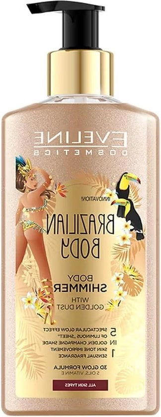 Olio corporeo con Brazilian Body Shimmer - Olio naturale brillante