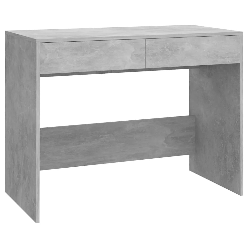 Scrivania Grigio Cemento 101x50x76,5 cm in Truciolato 809561
