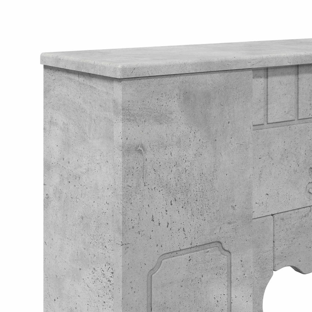 Cornice per camino Grigio Cemento 93 x 20 x 89 cm 8006627