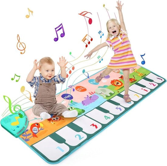 Tappeto da tastiera per bambini - 110 x 36 cm