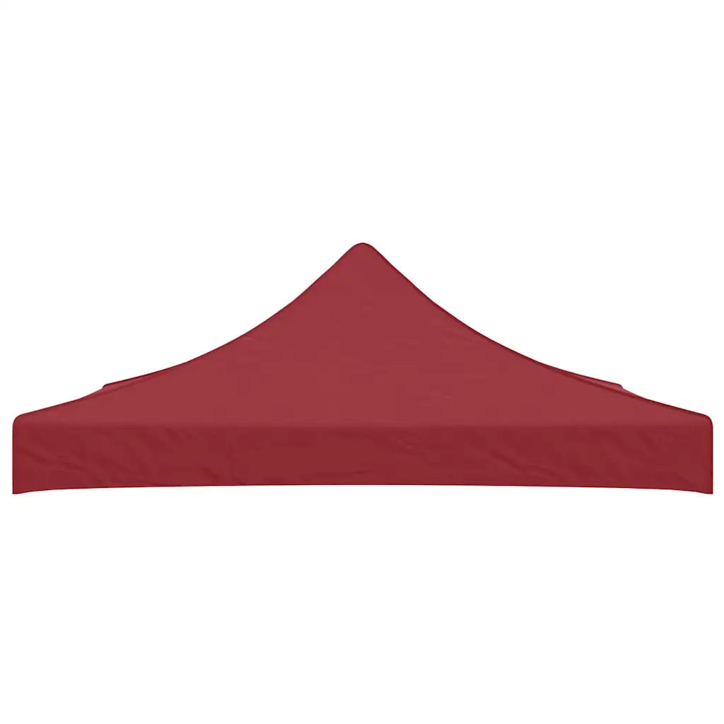 Tetto per Tendone per Feste 3x3 m Rosso Borgogna 270 g/m2 CFW4531020