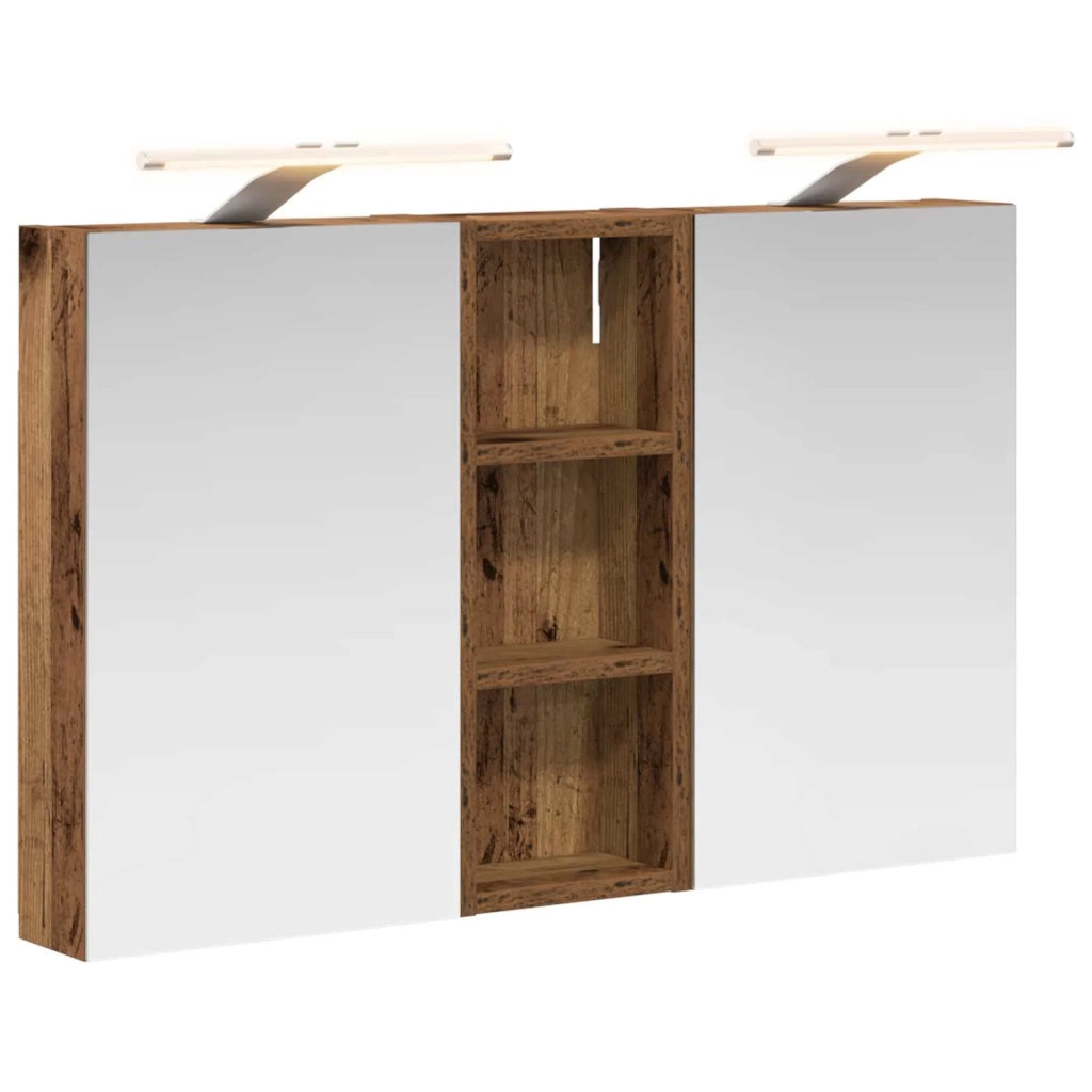 Set di Armadi da Bagno con lo scaffale 3 pcs 80 x 10,5 x 50 cm 3403662