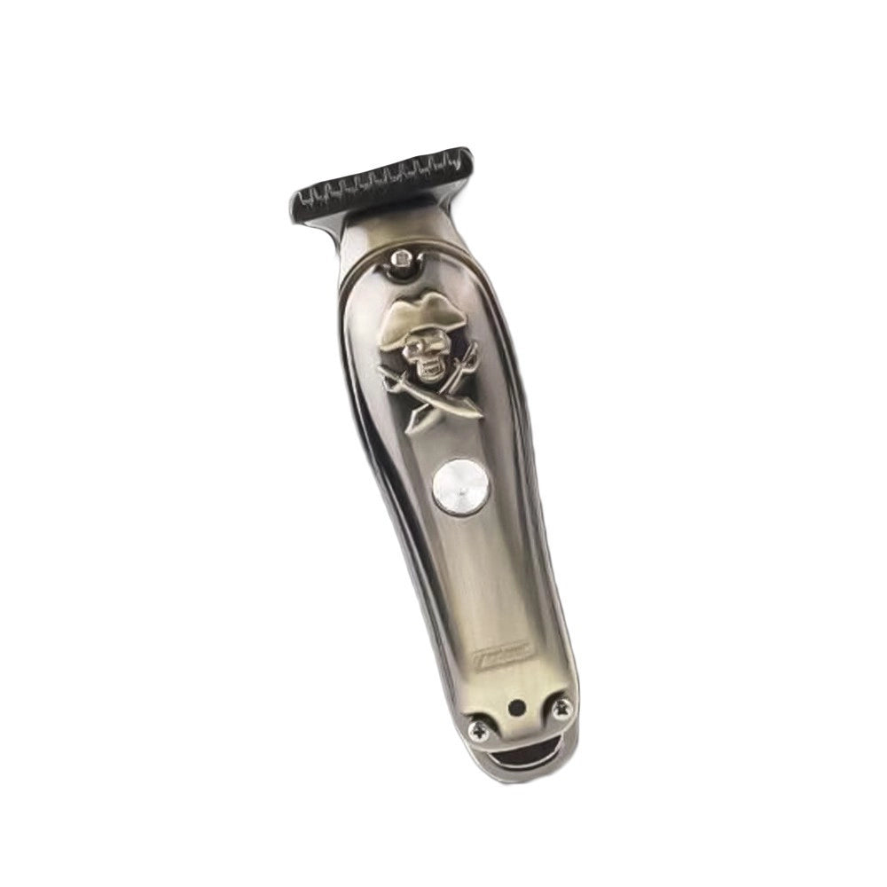 Trade Shop - Taglia Capelli Ricaricabile Rasoio Elettrico Regola Barba 3 Pettini Usb Q-tf52 -