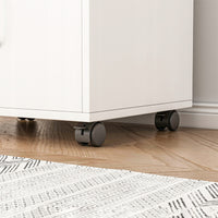 Mobile multifunzionale, tavolino, stampante, scaffale, ripiano moderno, 50 cm