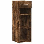 Credenza | Madia | Buffet da pranzo | Armadio da pranzo Rovere Fumo 30x42,5x93 cm in Legno Multistrato
