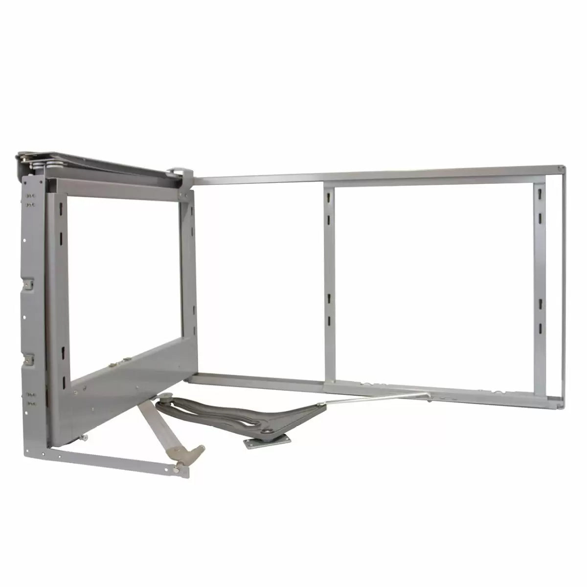 Set 4 Cestelli in Acciaio Inox per Mobile ad Angolo Cieco 90-100 cm Mano Sinistra