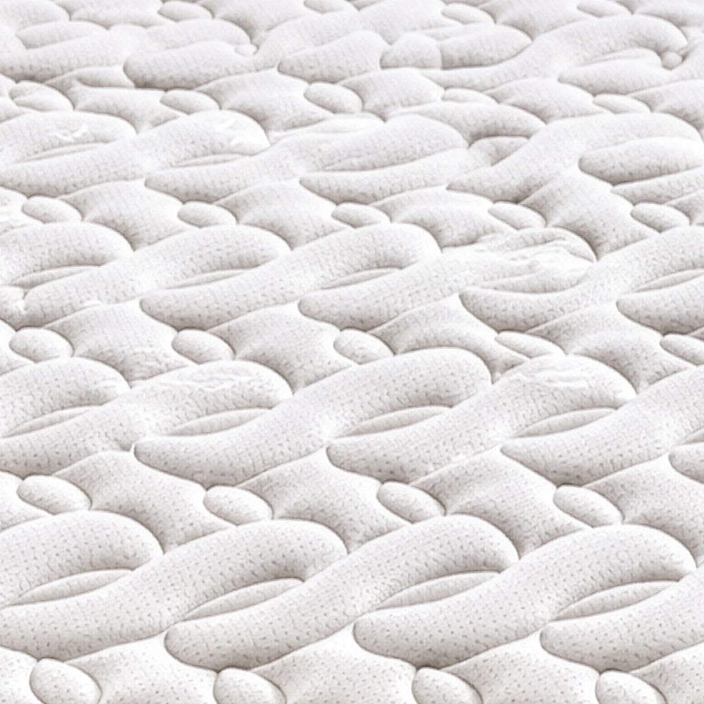 Materasso Piazza e Mezza 140x190 molle indipendenti e memory foam, altezza 25 cm, a zone di supporto differenziato, SFODERABILE, SKY