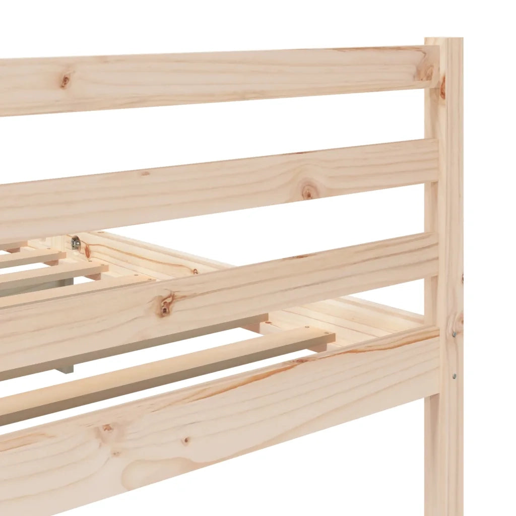 Giroletto-Struttura Letto in Legno Massello di Pino 90x200 cm 591882