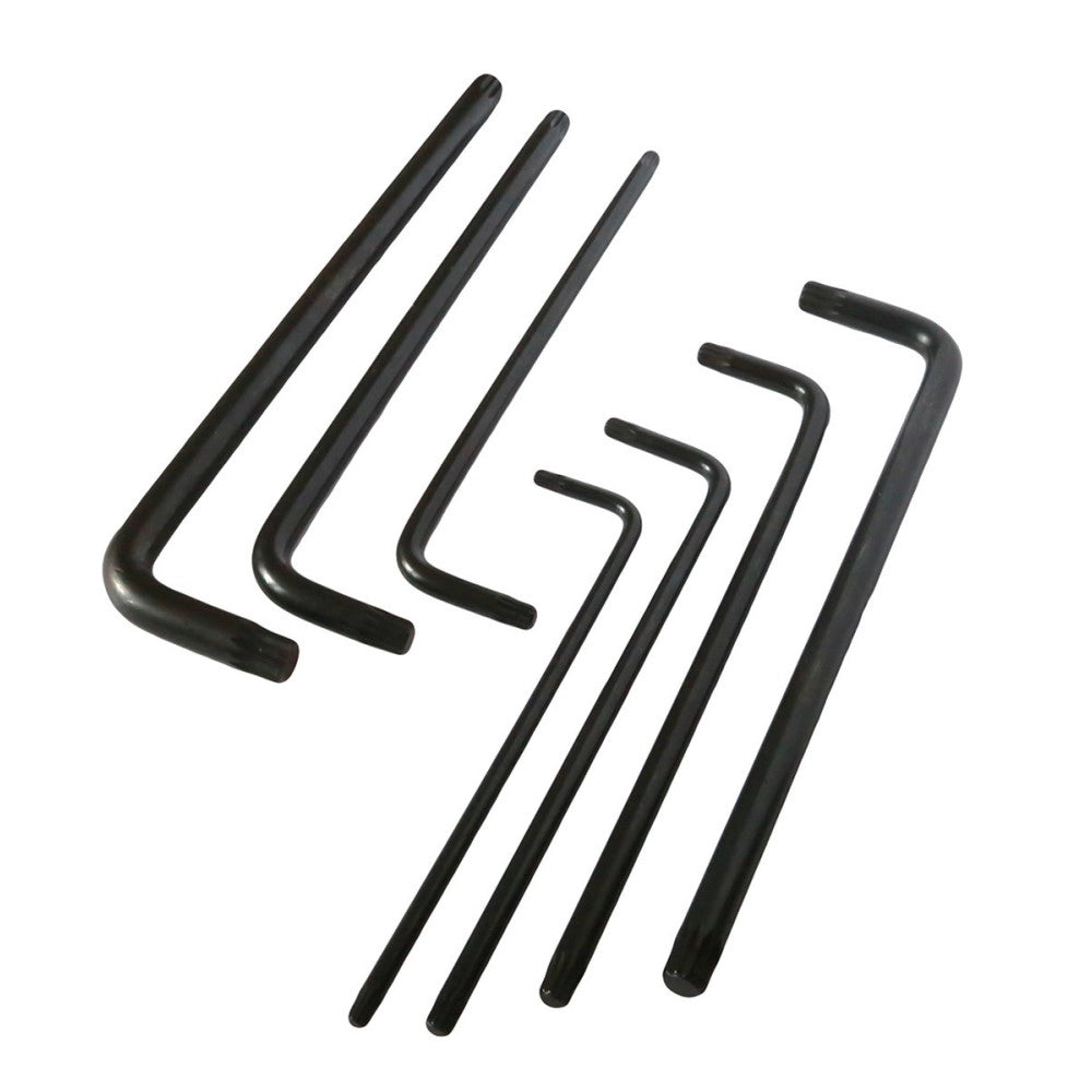 Trade Shop - Set Chiavi Xzn Millerighe A L Chiave Spline Extra Lunghe M5 M6 M7 M8 M9 M10 M12 -