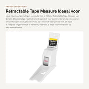 Misuratore a Torsione 2m - Misuratore del Torso - Misuratore del Torso - Flessibile - Precisione Alta - Compatto e Facile da Usare