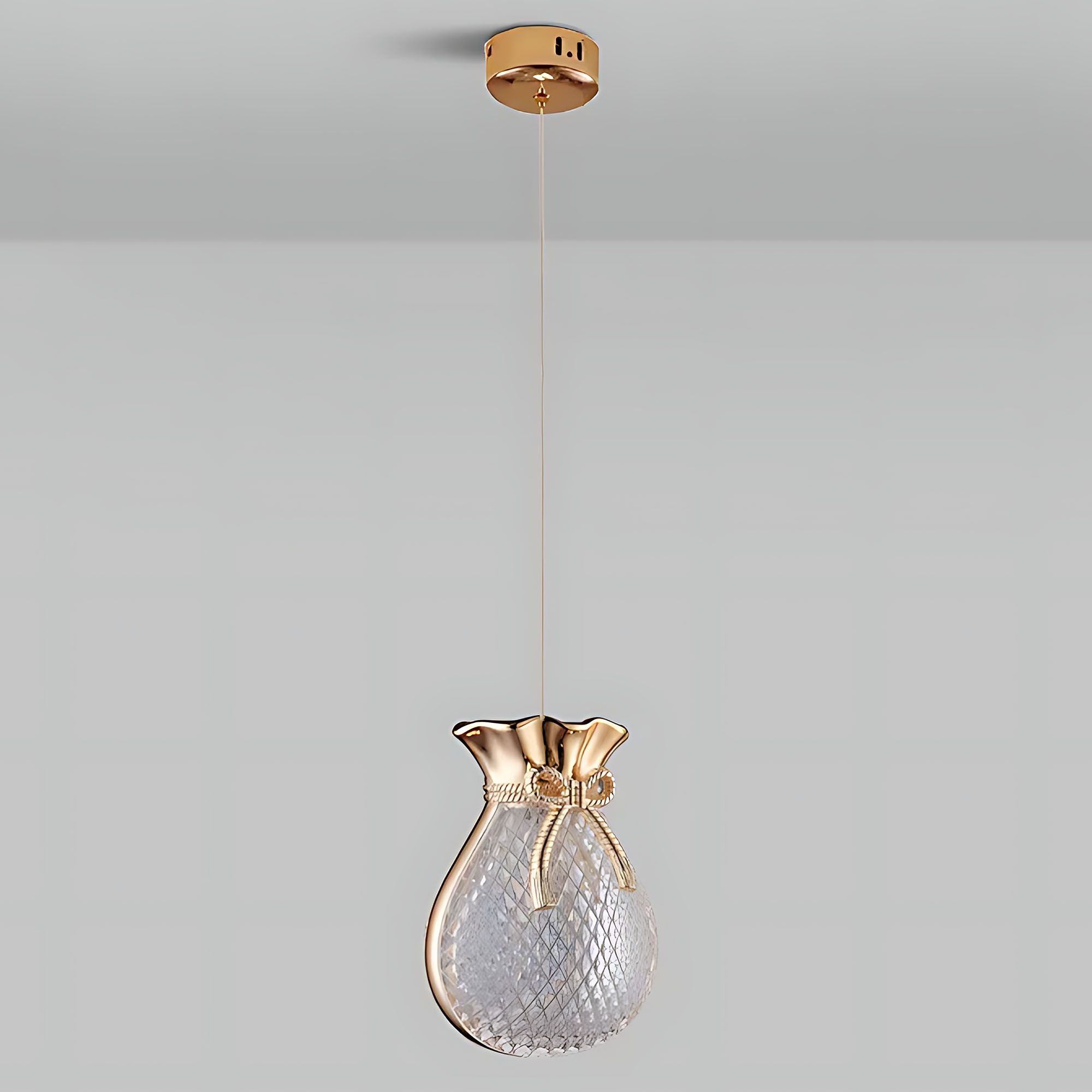 Lampada A Sospensione Da Soffitto Lhj107-1cp Light Rose Gold