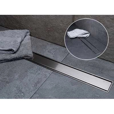 CANALETTA PER DOCCIA COMPACT LINE PROMO  cm 55 uscita dm 50     MADE IN ITALY