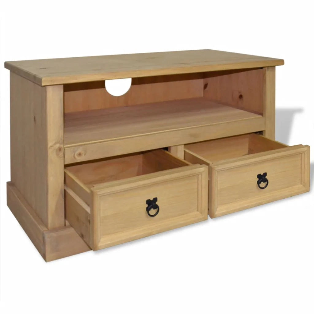 Mobile TV/credenza design pratico pino messicano gamma Corona 91 cm 2502012