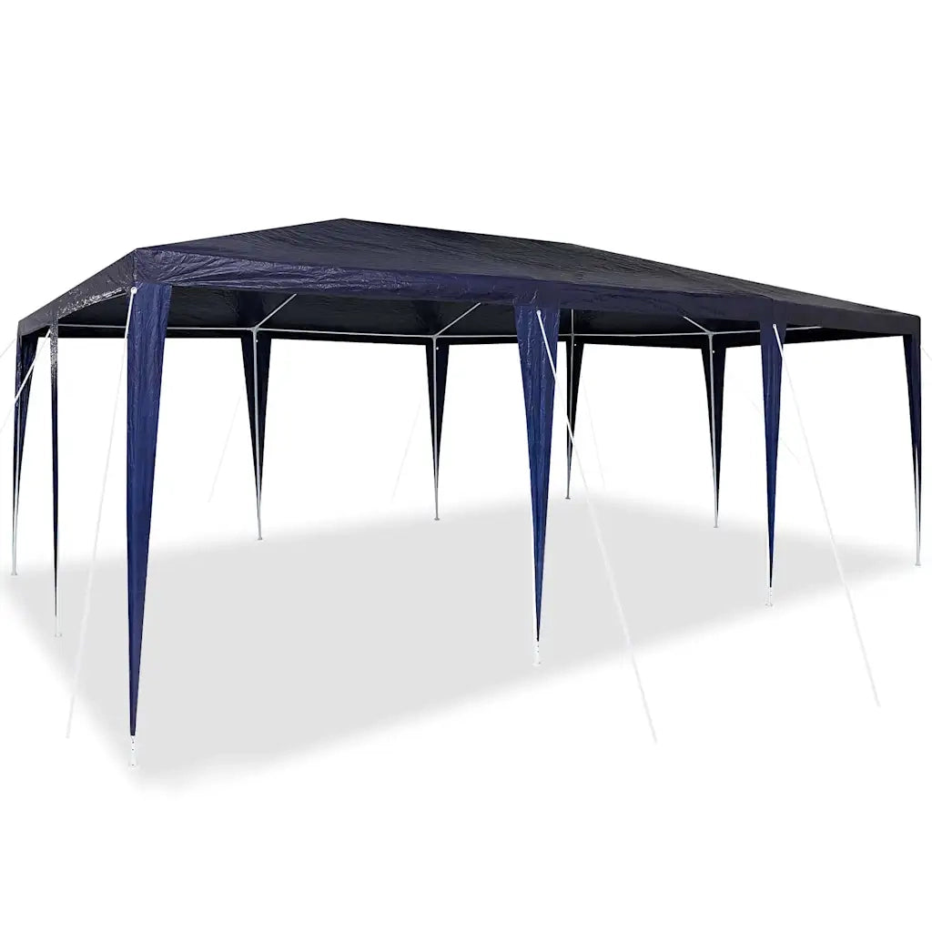 Tenda Party-Tenda da festa Blu 600 x 400 x 266 cm Polietilene e Acciaio