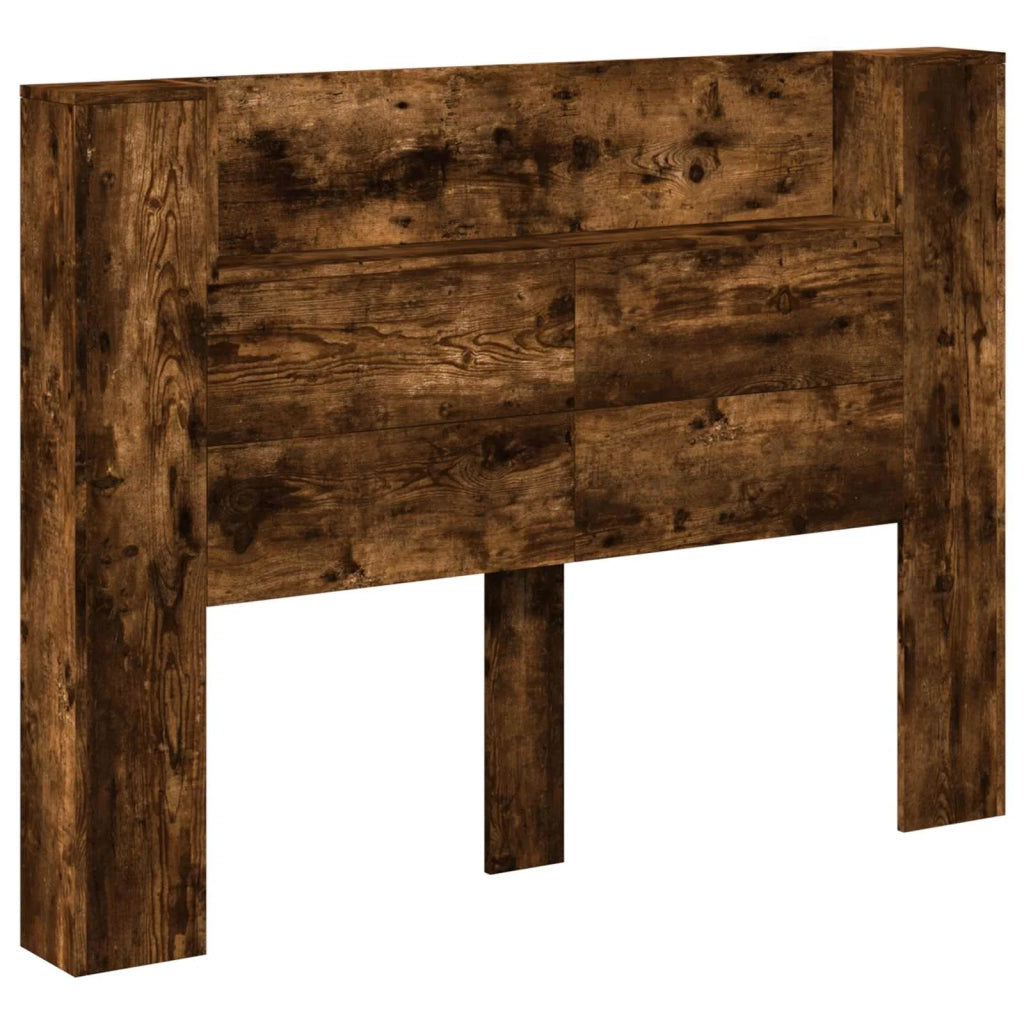 Testata con Mobile e LED Quercia Affumicata Legno multistrato 8006564