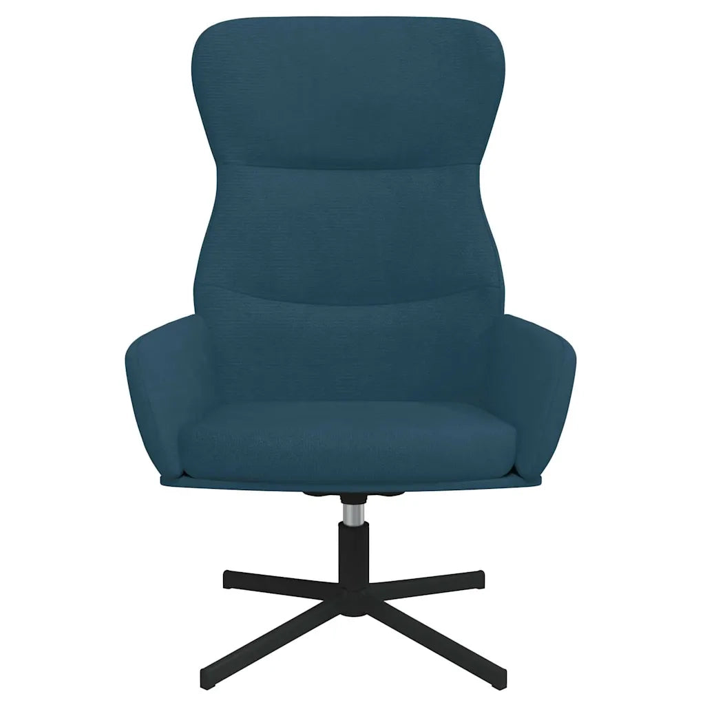 Poltrona Relax-Poltroncina Blu in Velluto 645447