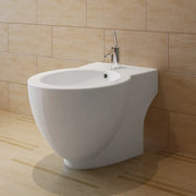 BidÃ¨ Rotondo Bianco con Piede di Alta QualitÃ  in Ceramica cod mxl 79797