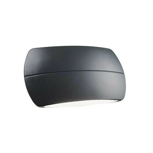 Applique Led 10W Esterno Lampada Parete Interno Illuminazione Luce Pillow Sovil Colore: Grigio