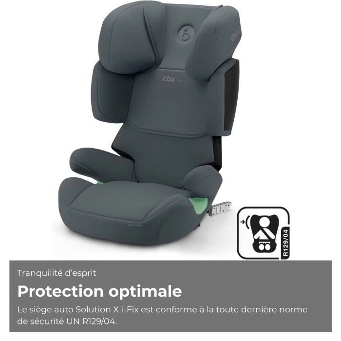 Soluzione automatica B I -fix in acciaio grigio cybex - gruppo 2/3 - grigio