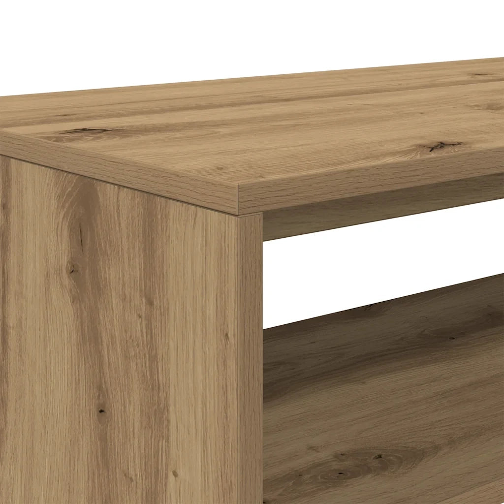 Mobile porta TV versatile dal design pulito 60 x 40 x 40 cm ampio vano contenitore realizzato in legno di rovere ingegnerizzato lavorazione artigianale 02_0051227