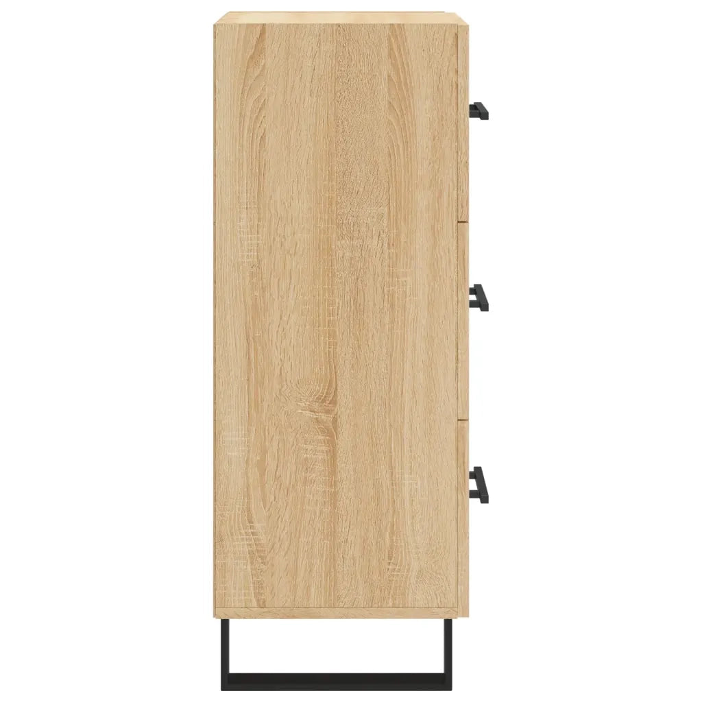 Credenza-Buffet-Armadio da cucina Rovere Sonoma 34,5x34x90 cm in Legno Multistrato 236672