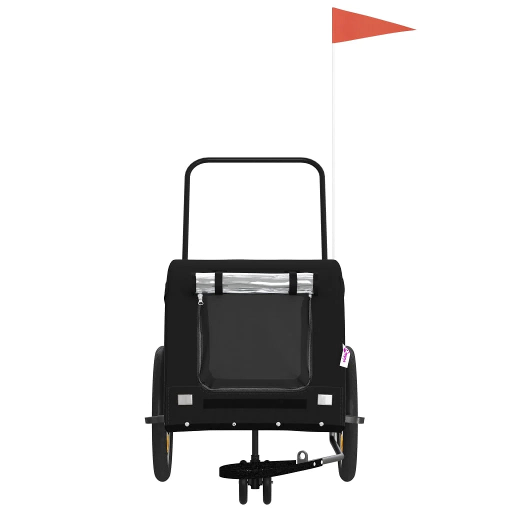 Rimorchio/carrello per animali domestici nero 02_0044223