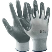GUANTO POLIESTERE/NITRILE IDEAL STAR Tg. 7 - 12 paia- IDEAL STAR