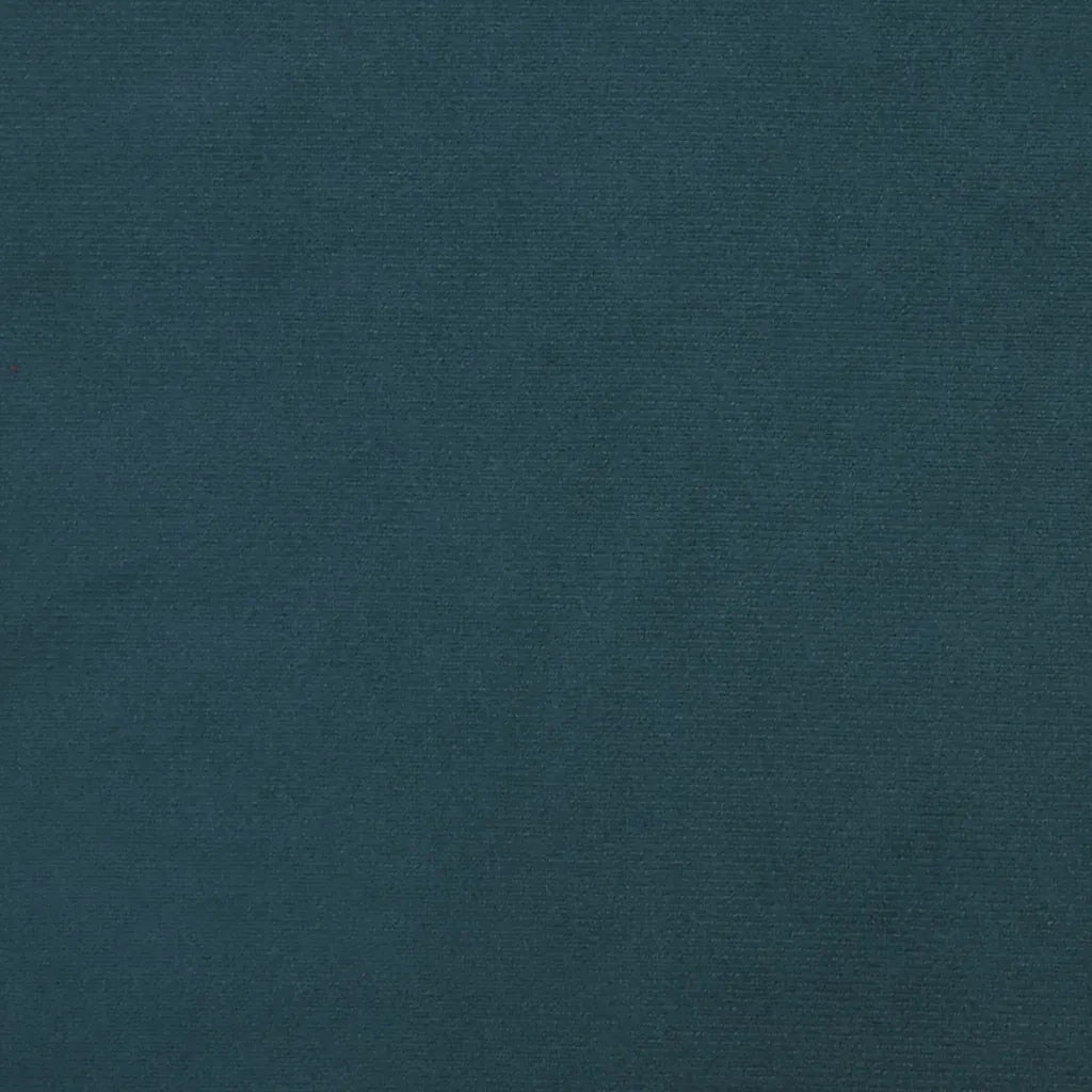 Poggiapiedi Blu 45x29,5x35 cm in Velluto