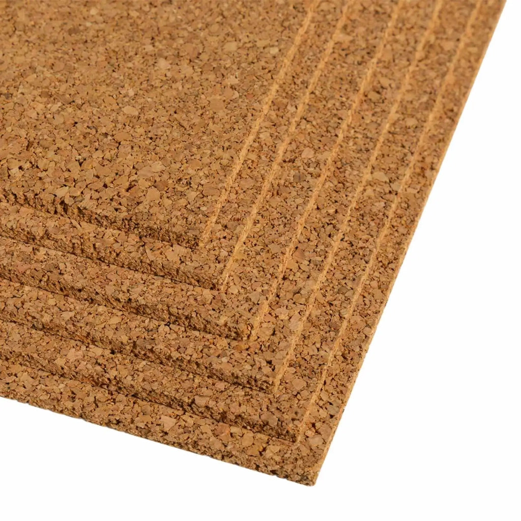 Foglio di Sughero 6 pcs Marrone 100 x 50 cm Sughero