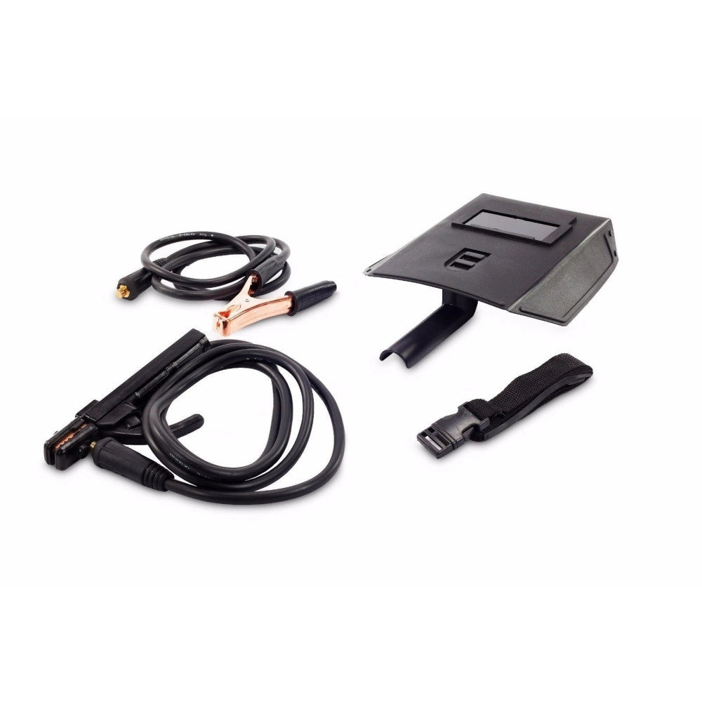 Trade Shop - Saldatrice A Elettrodo Elettrica Inverter Igbt Saldatura 250a Fabbro Cavo 2mt -