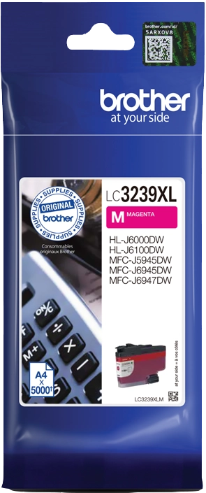 Brother LC3239XLM cartuccia d'inchiostro 1 pz Originale Resa elevata (XL) Magenta