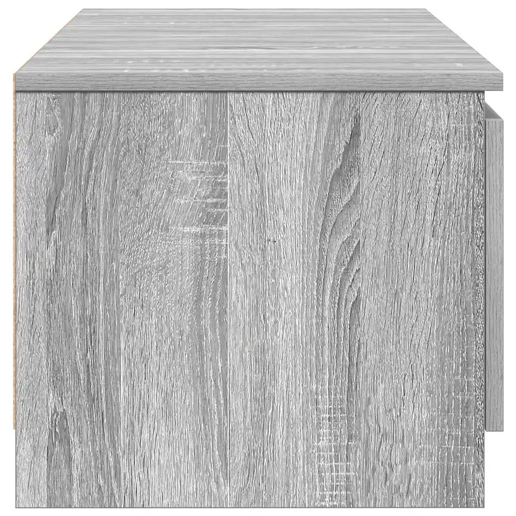 Mobile TV Grigio Sonoma 140x40x35,5 cm in Legno Multistrato 815358