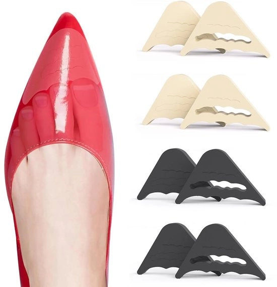 Sostituenti per scarpe 4 pezzi - Adattabili - Riciclabili - Idonei per grandi calzature - Protezione per i piedi - Supporto e comodità - Inlay per scarpe