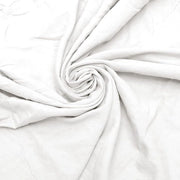 Decorazione di Letto con Rimpelli, Altezza 45 cm, Kit di Decorazione di Letto per Letti, Adatto per Sostegno a Rete, 140 x 200 cm, Bianco, Decorazione di Letto di Lusso, Tessuto di Letto