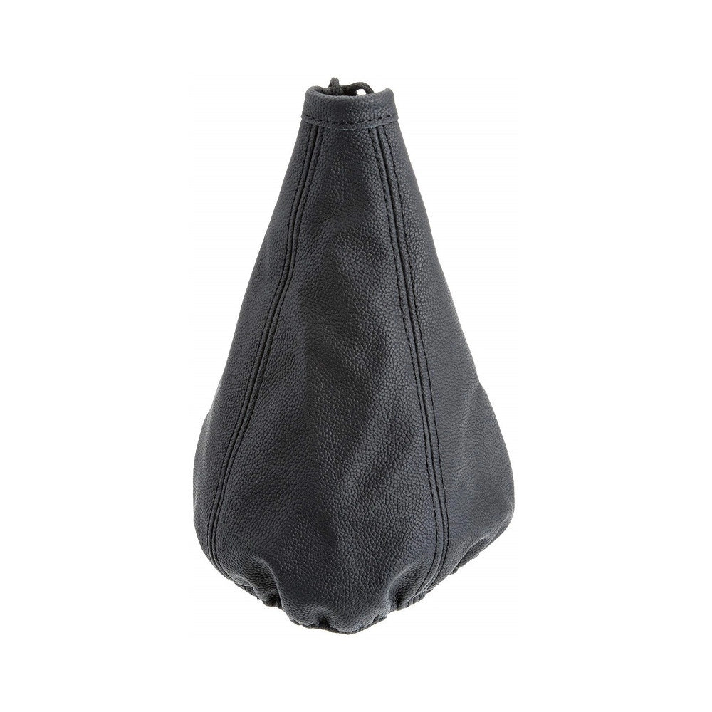 Trade Shop - Cuffia In Pelle Per Cambio Auto Nero Universale Copertura Antipolvere Leva Cambio -
