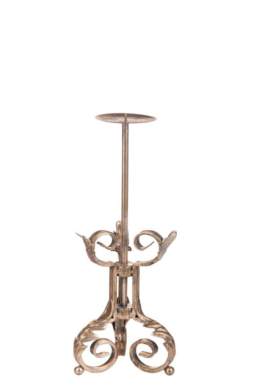 Porta Cero Decorativo con Fregio 41x15 cm in Metallo