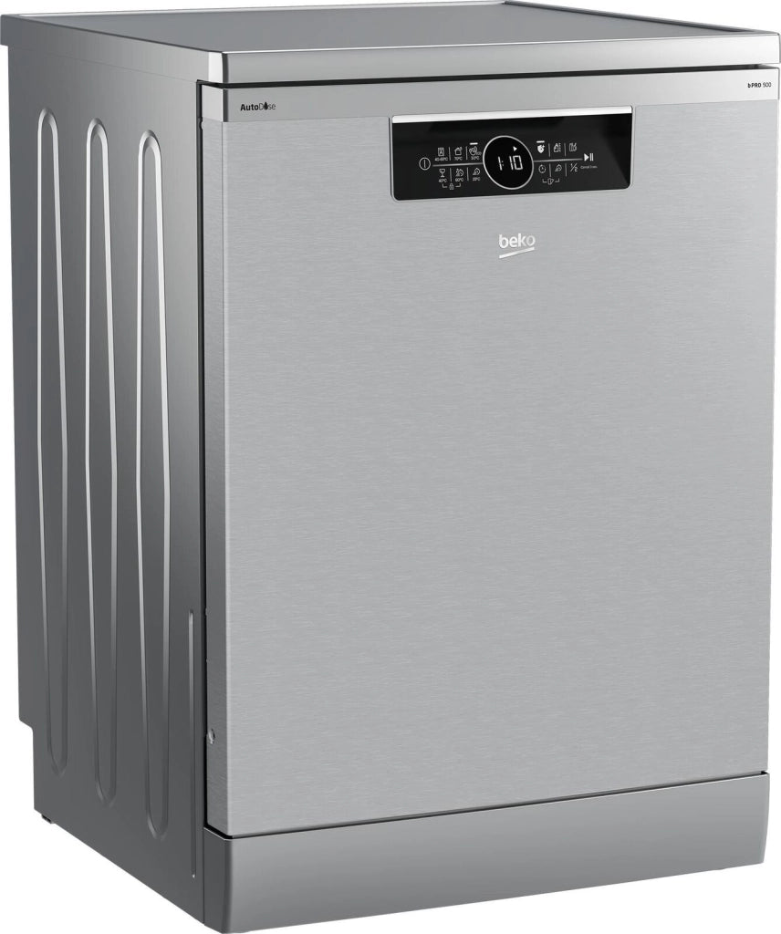 Beko Lavastoviglie AutoDose bPRO500 BDFN36640XA, Classe C, 16 coperti, Inox, Terzo cestello