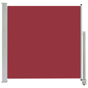 Tenda da sole laterale retrattile/schermo protettivo per patio giardino terrazza balcone 160 x 300 cm rosso 02_0007289