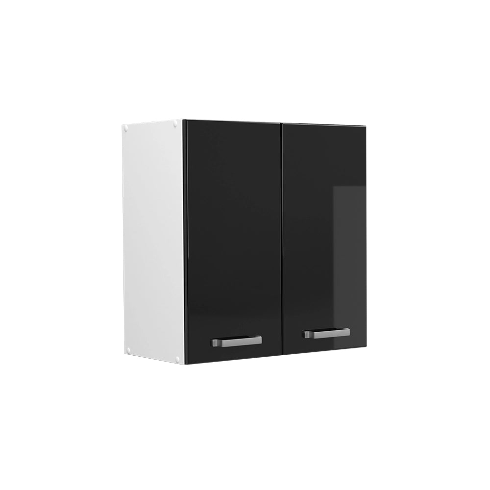 Vicco Frontale cucina Nero lucido 59.2 x 59 cm frontale del mobile per pensile