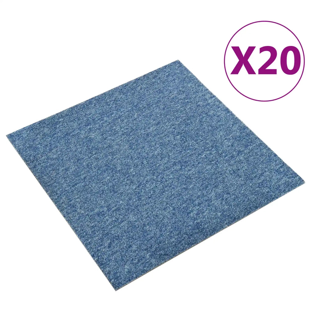 Tappeto 20 pcs Blu 50 x 50 cm 100% Polipropilene 42046751