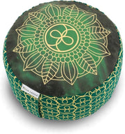 Meditazione Chakra Stile Cuscino - 14 cm Alto - Cuscino Yoga con Copertura Lavabile di 100% Cotone