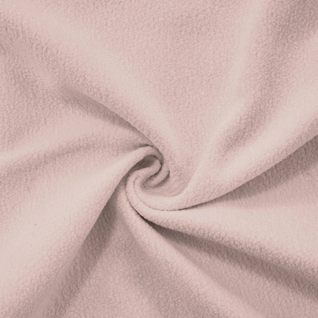 Divano modulare ad angolo a forma di U in chenille rosa, 4 posti con pouf mobile