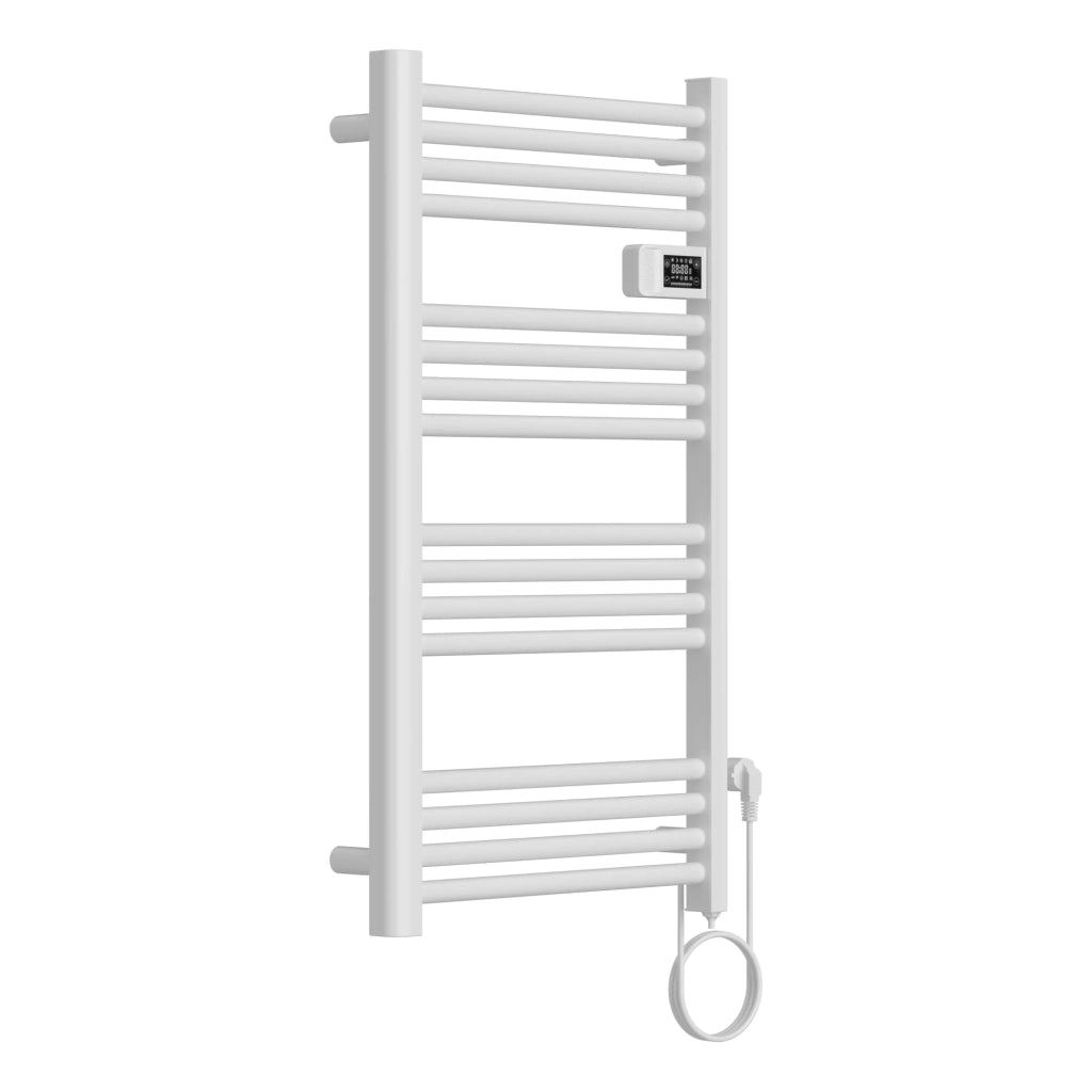 Scaldasalviette elettrico con radiatore 96 x 54 cm 500 watt bianco 03_0010752