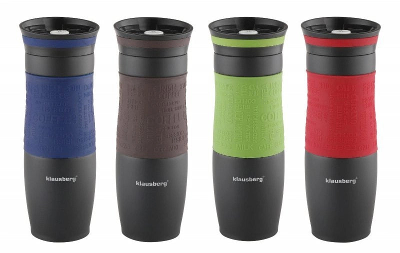 Klausberg KB-7102 Tazza termica a doppia parete in acciaio inossidabile da 500 ml