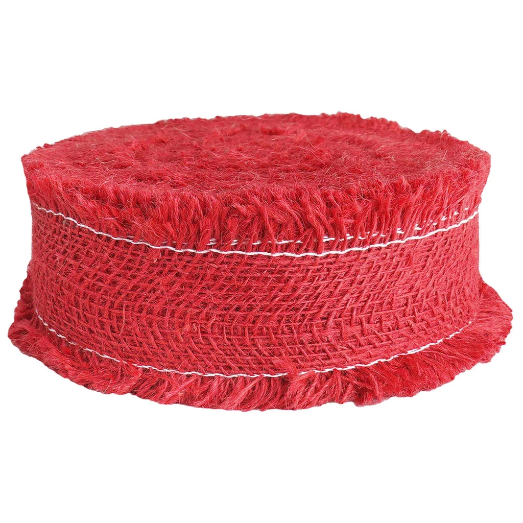 Rotolo di Juta 5 x 500 cm Rosso 42012030