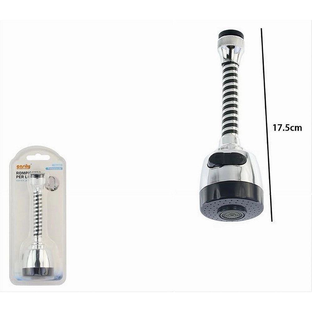 Trade Shop - Rompigetto Aeratore Rubinetto Lavello Doccetta Prolunga Flessibile 2 Getti 87175 -
