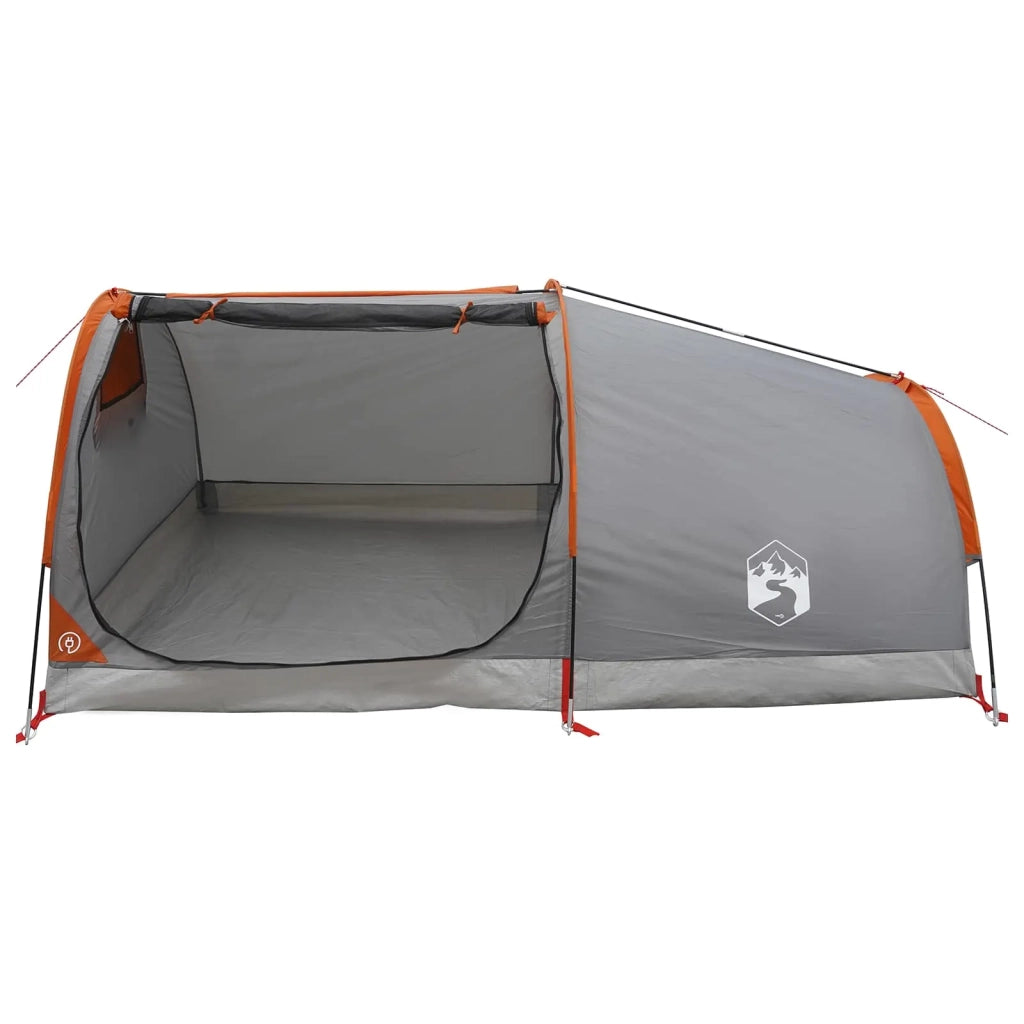Tenda da Trekking Impermeabile 2 persona Grigio e arancione 42042228