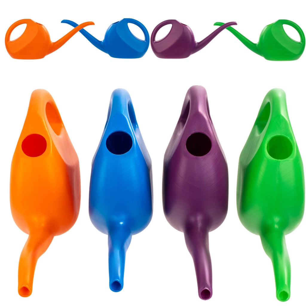 Annaffiatoio KADAX da 2 litri per giardino e casa, ideale per innaffiare fiori e piante. Piccolo, in plastica.